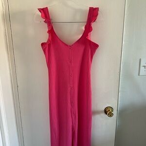 Zara Pink Midi Dress